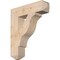 Ekena Millwork Funston Craftsman Smooth Bracket, Douglas Fir, 5 1/2"W x 24"D x 28"H BKT06X24X28FST04SDF - alternate 1